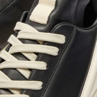 Rick Owens Men's Geth Runner Sneakers in Black/White