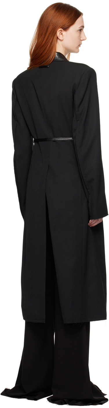 JUNEYEN Black Belted Light Coat