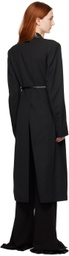JUNEYEN Black Belted Light Coat