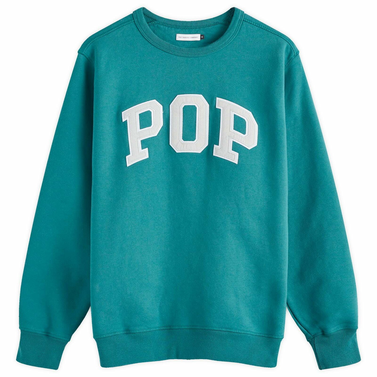 ニット・セーター POP TRADING COMPANY Men Sweater POPSS2506002 NAVY Pop Trading Company Navy Arch Sweater Pop Trading Company