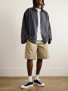 Givenchy - Straight-Leg Shell Shorts - Neutrals