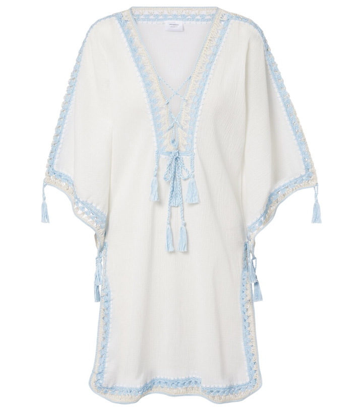 Photo: Anna Kosturova Crochet cotton kaftan
