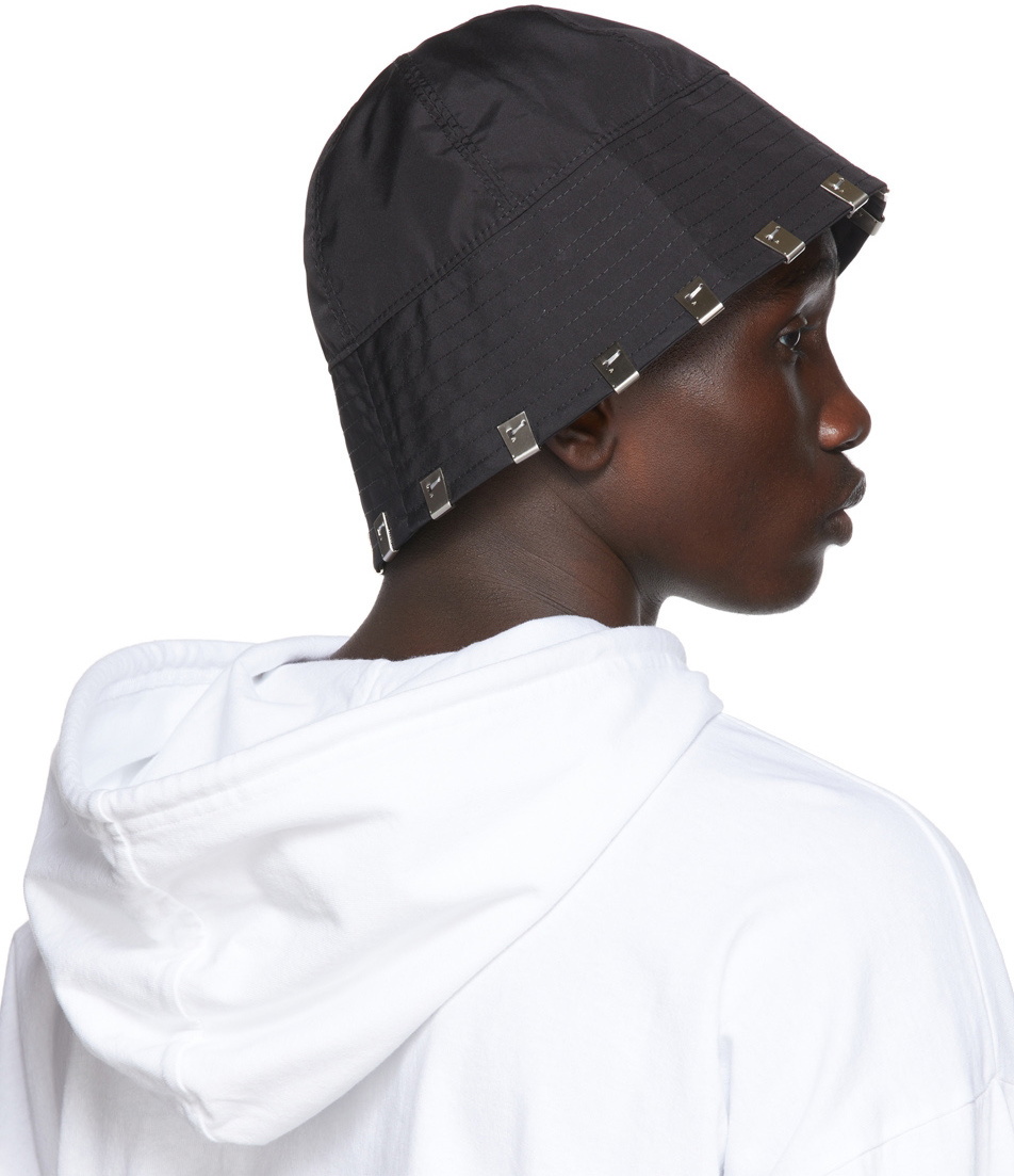 1017 ALYX 9SM Black Lightercap Bucket Hat