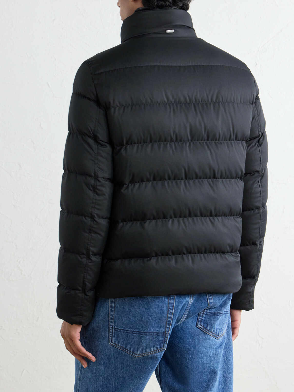 Herno - Arendelle Plush-Trimmed Quilted Shell Down Jacket - Black