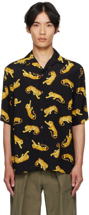Photo: WACKO MARIA Black Tim Lehi Shirt