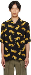WACKO MARIA Black Tim Lehi Shirt