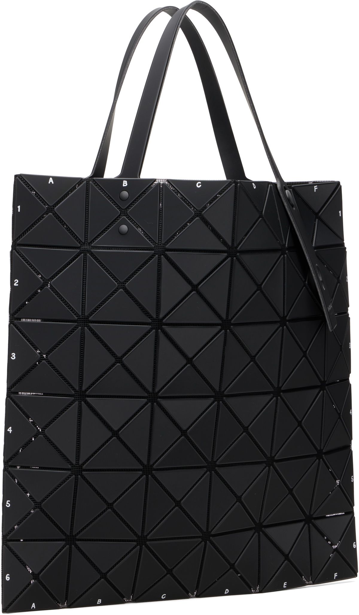 BAO BAO ISSEY MIYAKE Gray Map Tote Bao Bao Issey Miyake