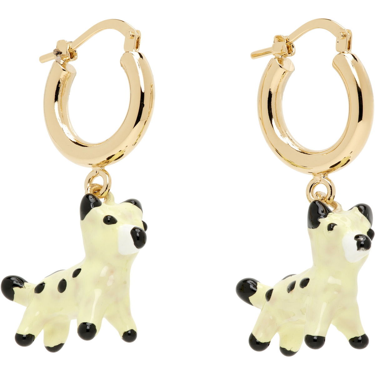 Marni Dog Charm Earrings