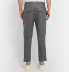 Brunello Cucinelli - Wool-Flannel Trousers - Gray