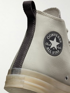 Converse - A-COLD-WALL* Chuck 70 Colour-Block Canvas High-Top Sneakers - White