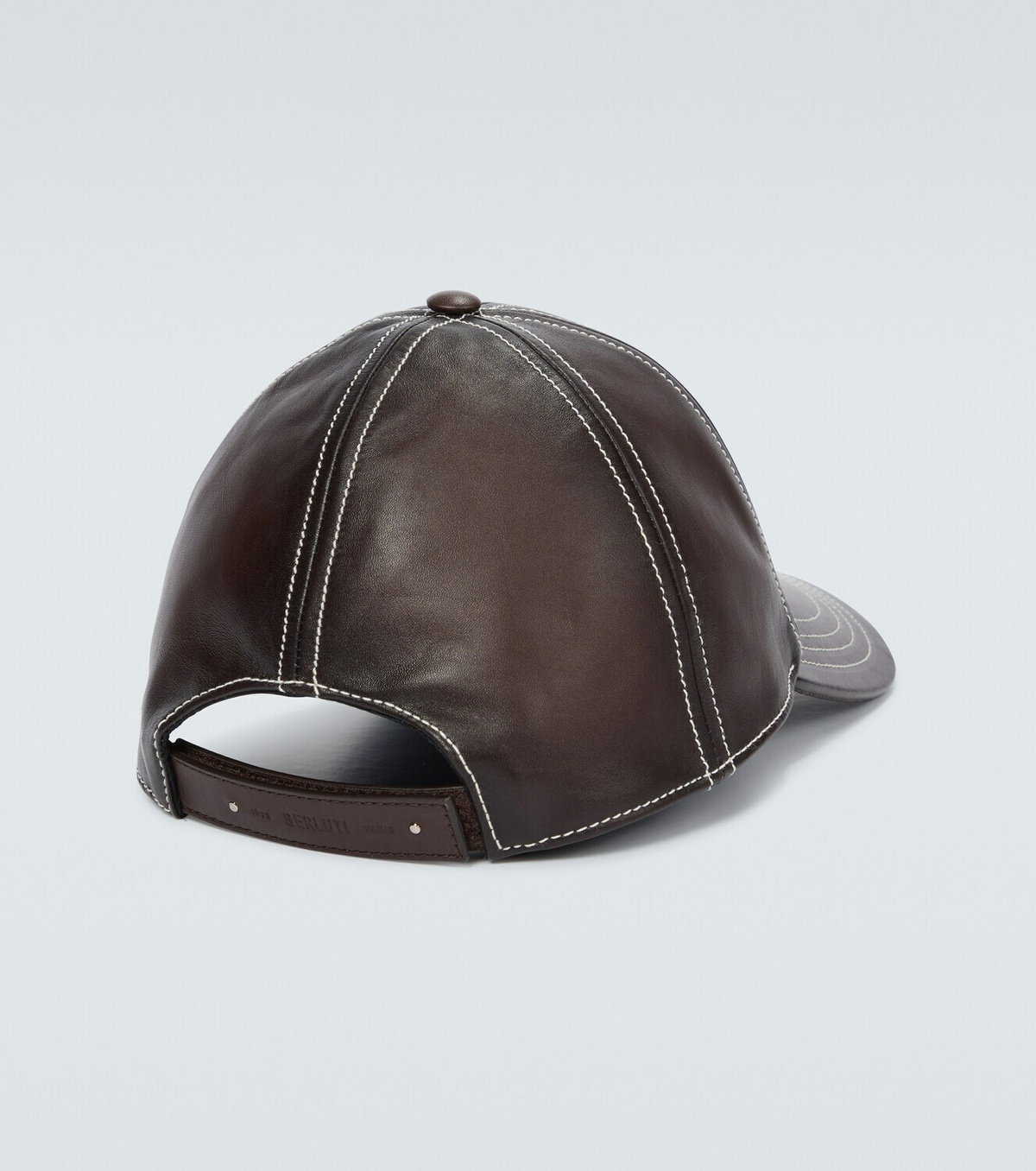 BERLUTI Logo-Embroidered Wool-Blend Twill Baseball Cap for Men