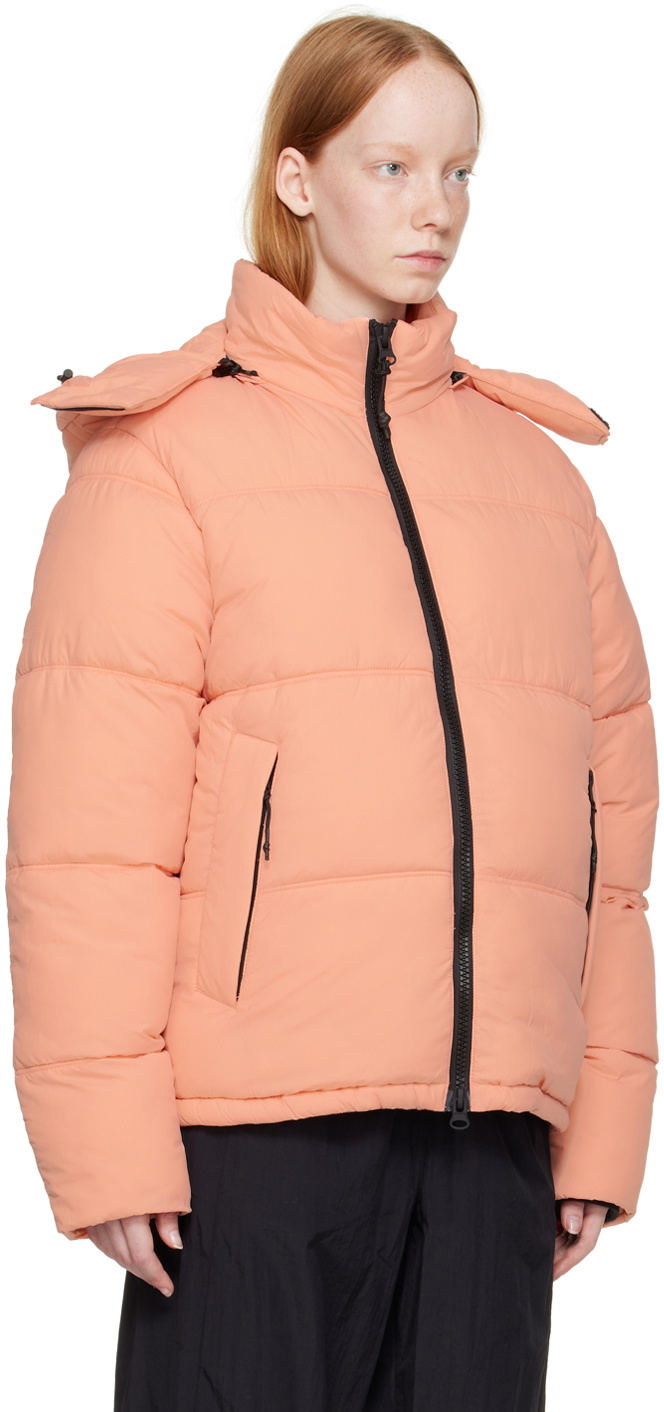 The Very Warm Pink Hooded Puffer Jacket