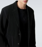 Homme Plissé Issey Miyake Basics pleated blazer