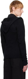 HELIOT EMIL Black Inviola Cashmere Hoodie