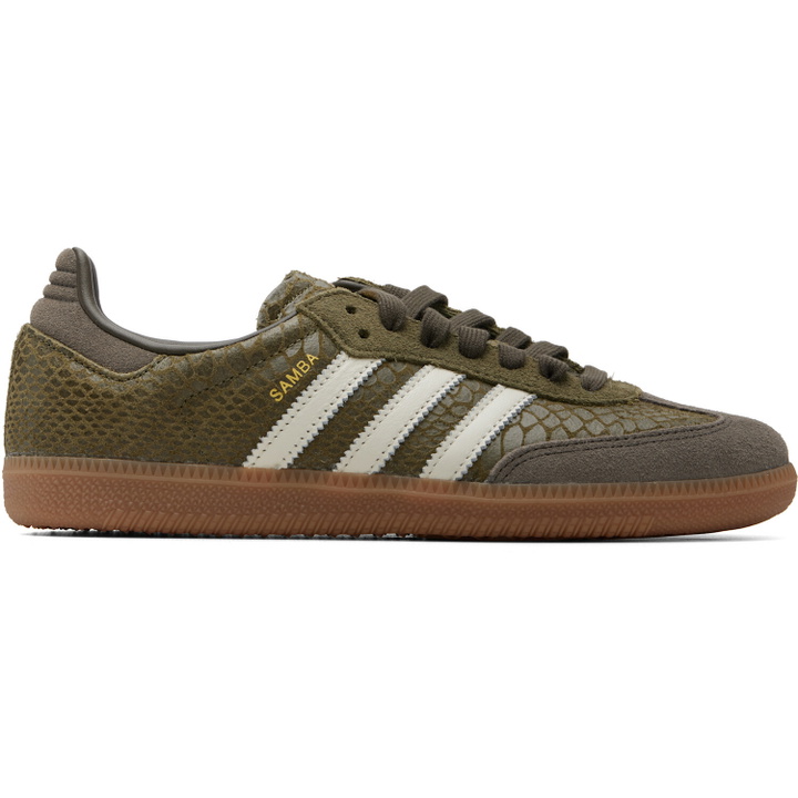 Photo: adidas Originals Green Samba OG Sneakers