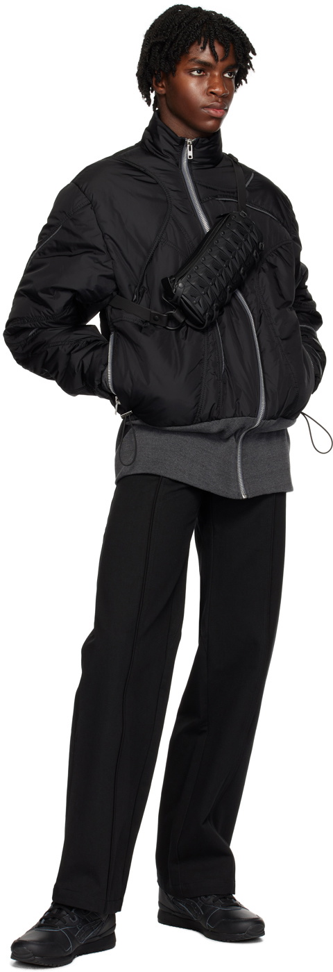 Mainline:RUS/Fr.CA/DE Black Silvo Jacket