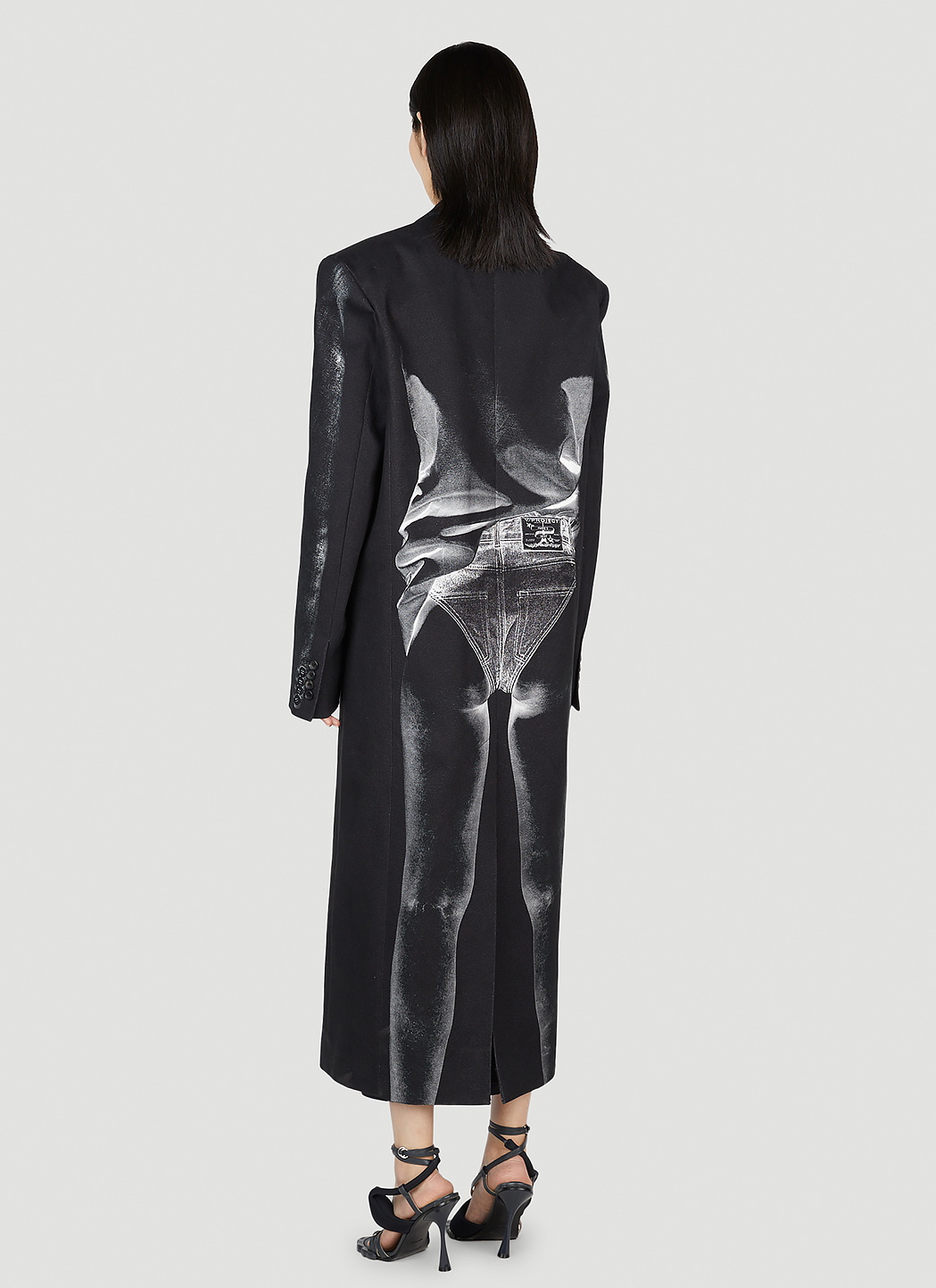 Y/Project x Jean Paul Gaultier Trompe L'Oeil Janty Coat
