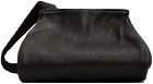Guidi Black Leather Messenger Bag