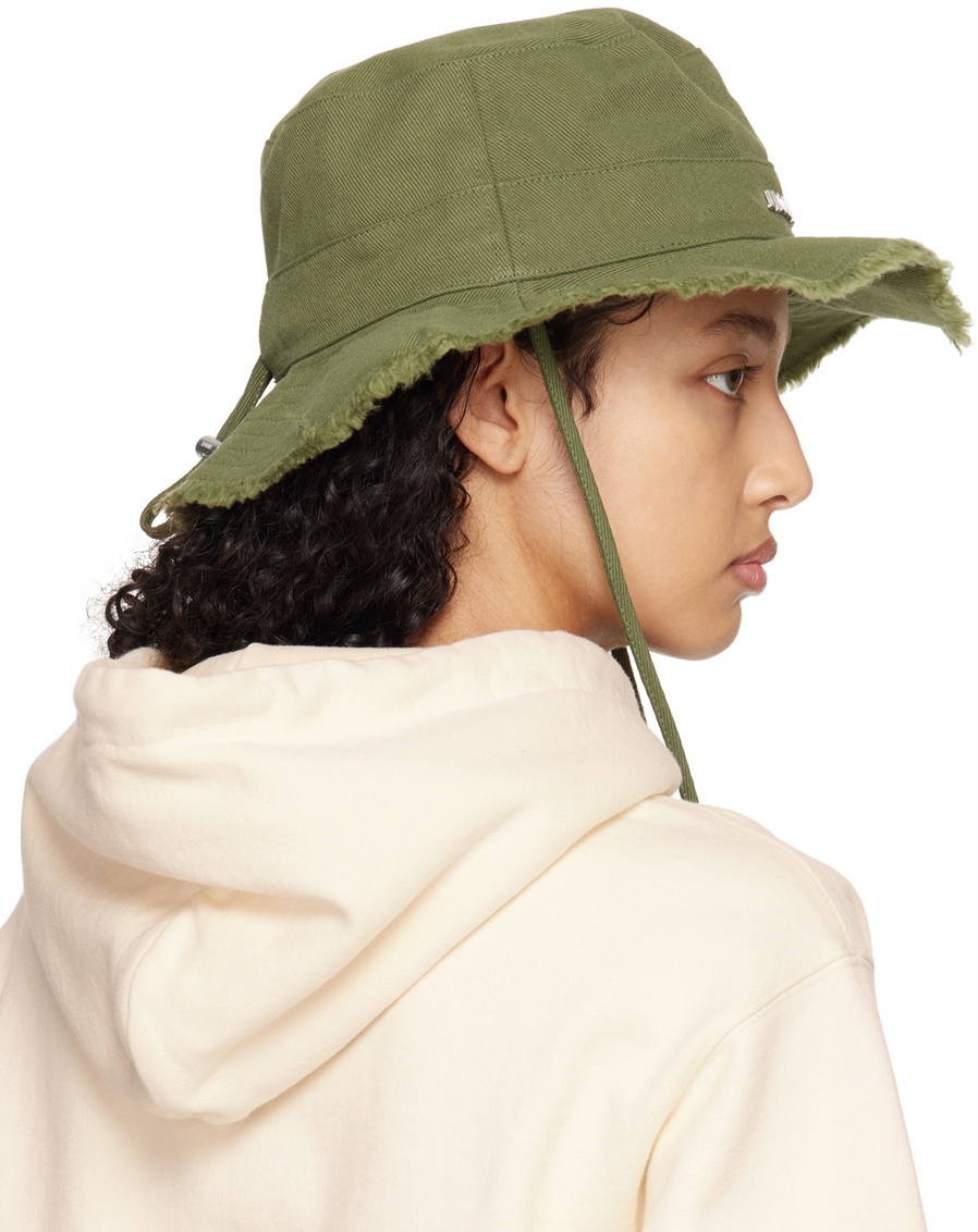 Jacquemus Green Les Classiques 'Le bob Artichaut' Hat Jacquemus