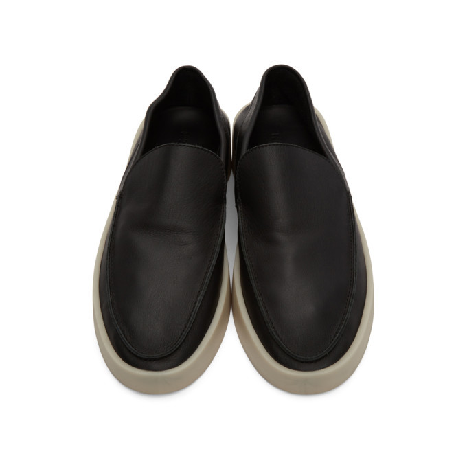 Fear of God Black Leather Loafers Fear Of God