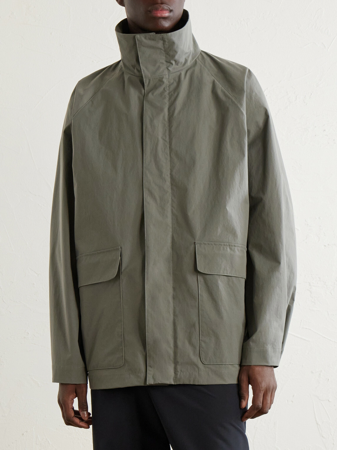 Jil Sander - Poplin Parka - Gray