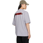 Balenciaga Grey Taped T-Shirt