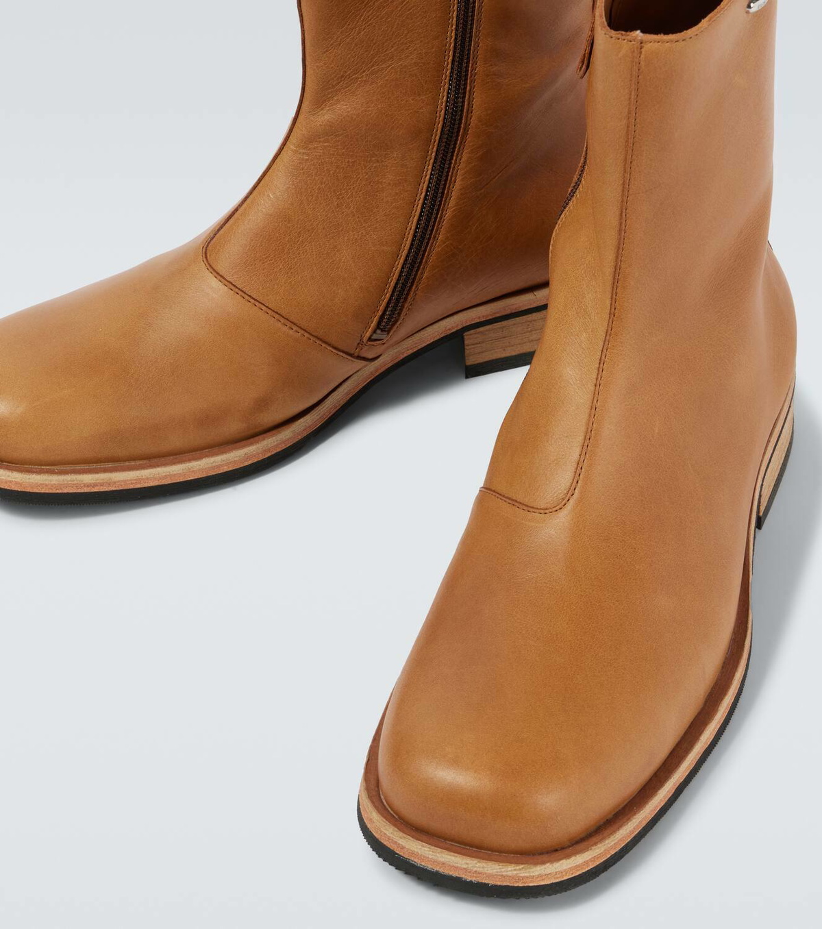 靴 our legacy camion Our Legacy - Camion Boot Black