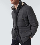 Brunello Cucinelli Wool puffer jacket