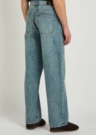 Wax London Felix Loose Straight-leg Jeans Mid Blu