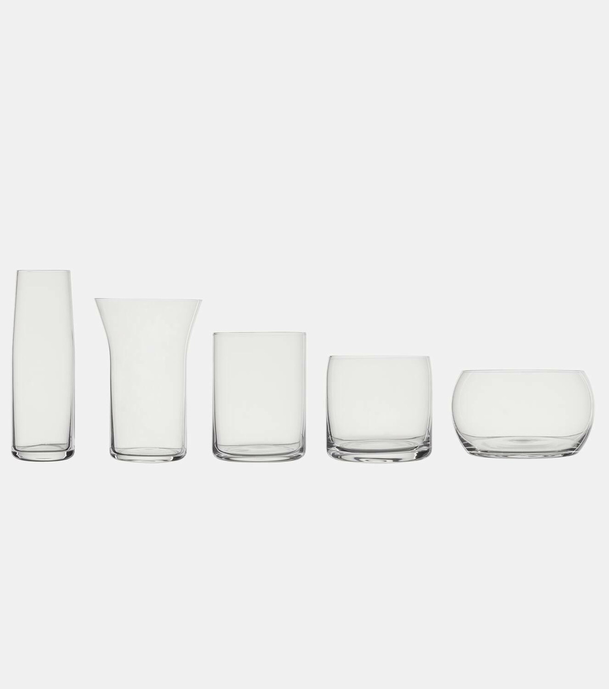 Karakter 5-in-1 set of 5 glasses by Joe Colombo