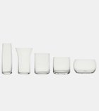 Karakter 5-in-1 set of 5 glasses by Joe Colombo