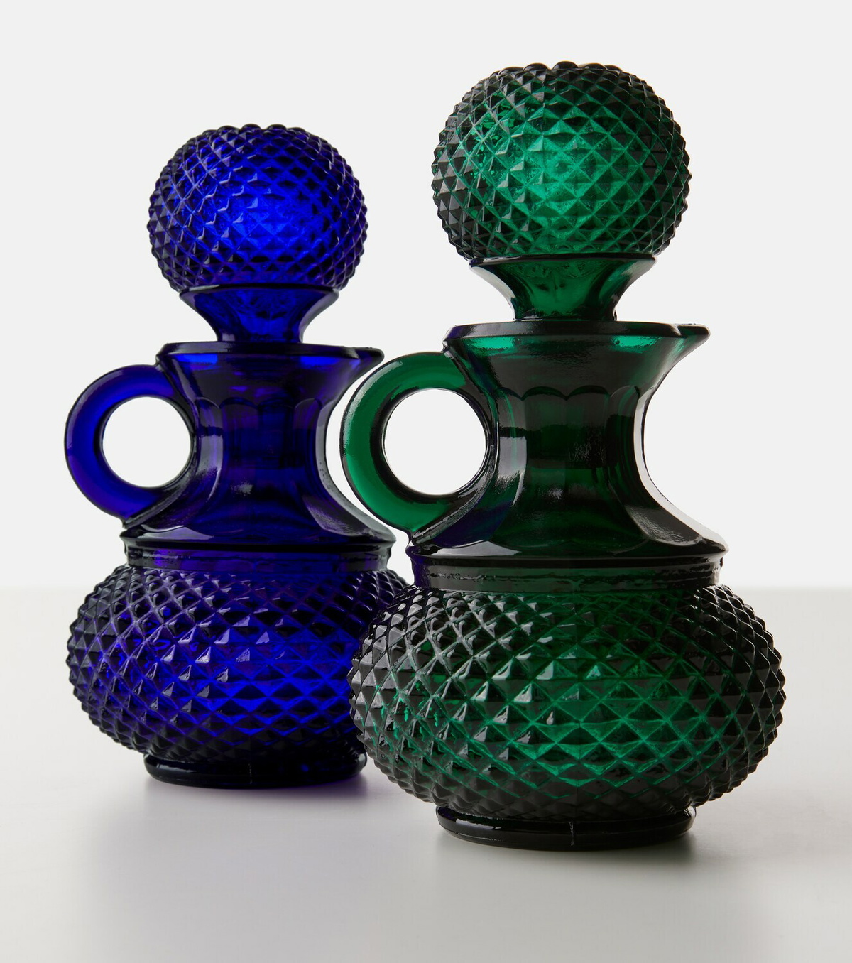 Cabana Galeano glass oil and vinegar set