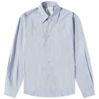 Acne Studios Men's Salo Poplin Shirt in Steel Blue