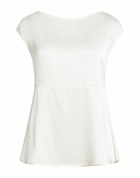 Alessia Santi Womens Top Cream
