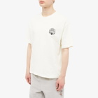 Blue Flowers Men's Pollinator T-Shirt in Antique White
