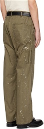 RRL Brown Carpenter Pants