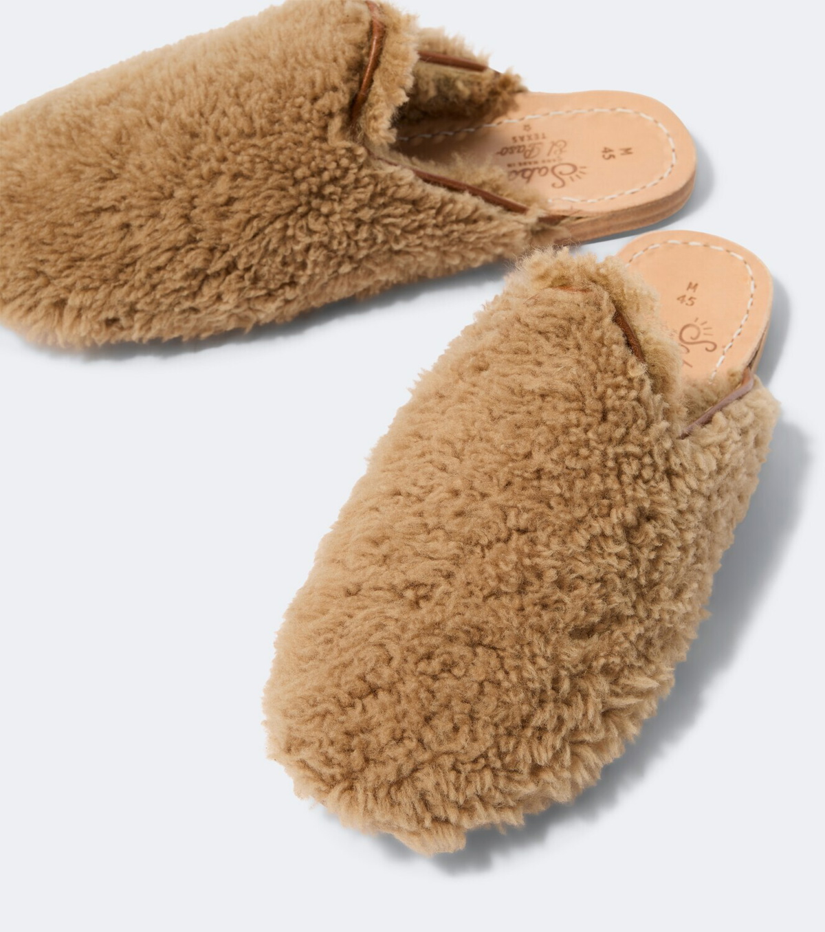 Sabah Bernie shearling slippers