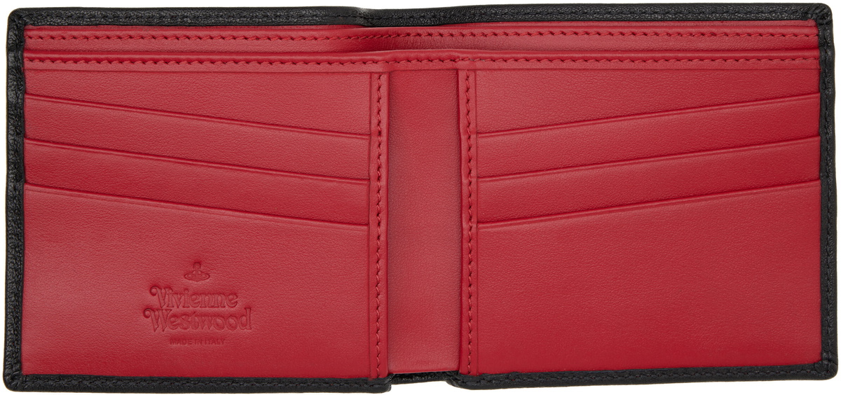 Vivienne Westwood Black Billfold Wallet