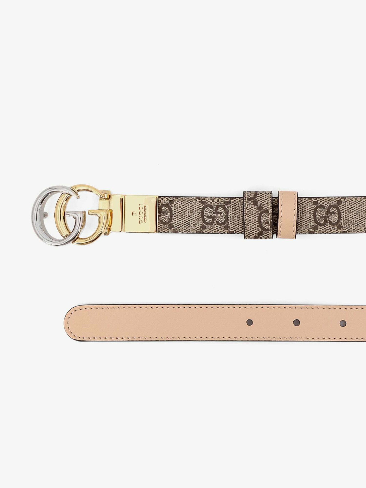 Gucci Pink Leather Belts
