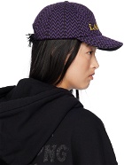Lanvin Purple & Black Future Edition Curb Cap