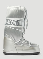 Glance High Snow Boots in Silver