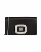Roger Vivier Womens Cross-body bag in Black