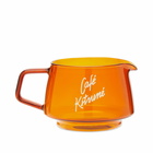 Maison Kitsuné Men's Cafe Kitsune X Kinto Jug in Bronze Brown