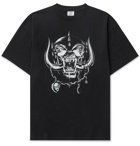 Vetements - Motörhead Oversized Printed Cotton-Jersey T-Shirt - Black