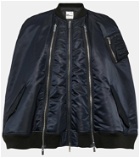 Noir Kei Ninomiya Oversized bomber jacket