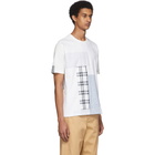 Junya Watanabe White and Off-White Multi Fabric T-Shirt