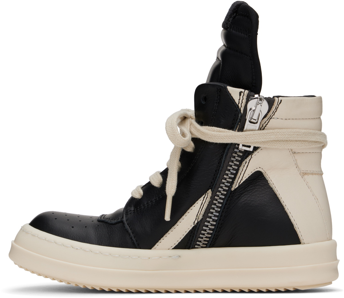 Rick Owens Kids Black Porterville Geobaskets Sneakers