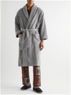Cleverly Laundry - Cotton-Terry Robe - Gray