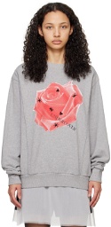 UNDERCOVER Gray Floral Sweatshirt