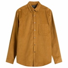 Portuguese Flannel Men's Lobo Button Down Corduroy Shirt in Prairie